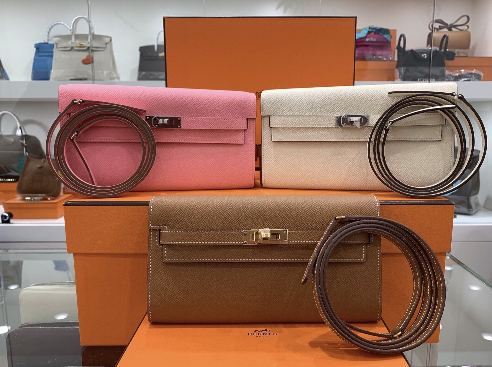 新品未使用！ ケリートゥーゴー エルメス HERMES ケリーロング トゥーゴー