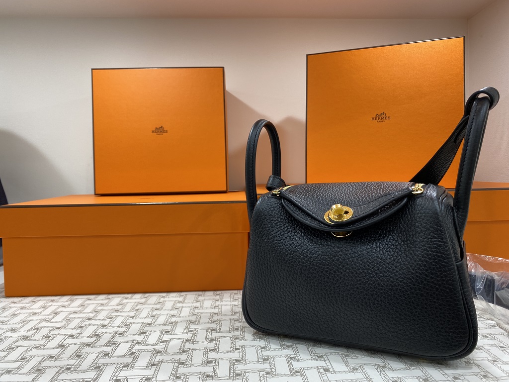 本日限定価格‼︎ HERMES リンディー ミニ ゴールド