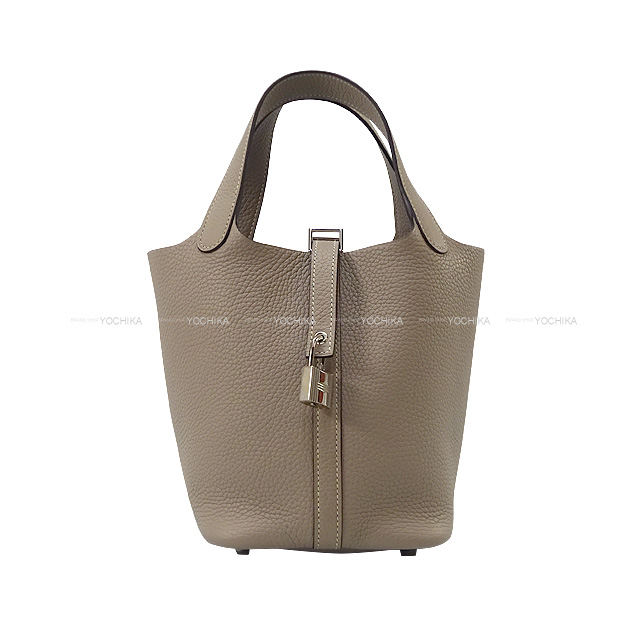 HERMES ピコタンロック 18 PM トゥルティエールグレー ハンドバッグ 12092414_2.jpg