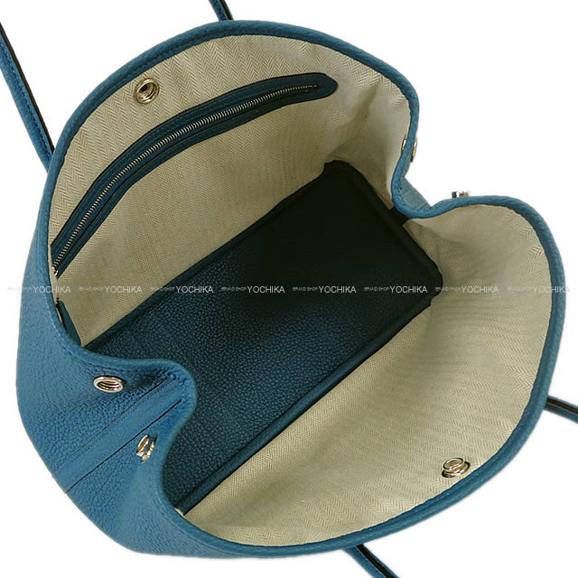 HERMES エルメス ガーデンパーティ 30 TPM コバルト ネゴンダ