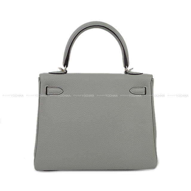 HERMES エルメス ハンドバッグ ケリー25 内縫い グリムエット トゴ シルバー金具 新品