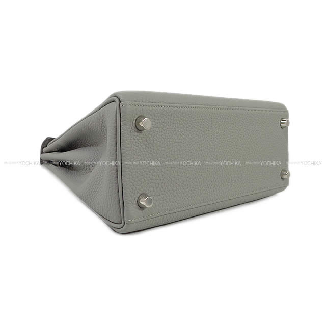 HERMES エルメス ハンドバッグ ケリー25 内縫い グリムエット トゴ シルバー金具 新品