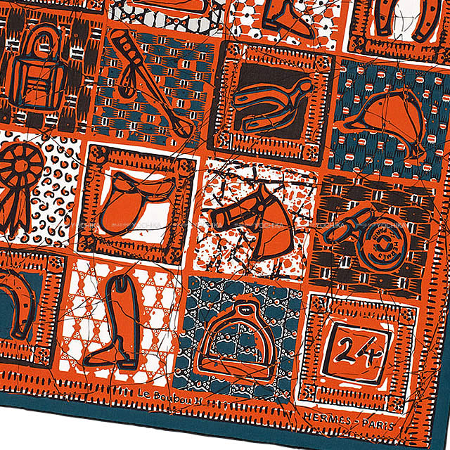 HERMES エルメス スカーフ カレH65 