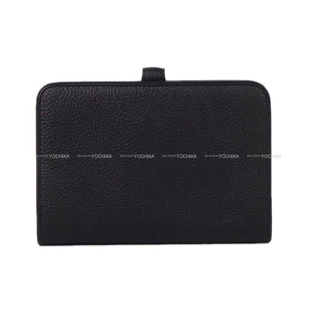 HERMES エルメス 財布 ドゴン カード コインケース 黒(ブラック)トゴ