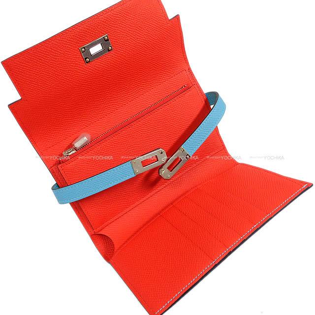 HERMES エルメス コンパクト 三つ折 財布 ケリーウォレット コンバイン