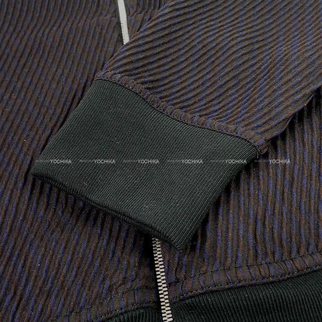 HERMES エルメス メンズ ジャケット ブルゾンジップ DIAGONALE 3D #S