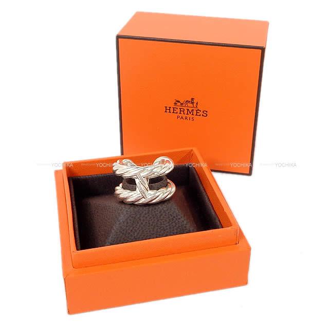 Hermes エルメス 指輪 パラード リング シルバー 52 12号 新品同様 中古 Hermes エルメス 指輪 パラード リング シルバー 52 12号 新品同様 中古