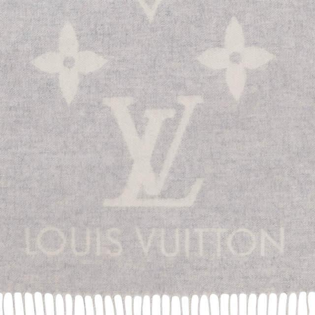 LOUIS VUITTON ルイ・ヴィトン マフラー エシャルプ・レイキャビック グレー カシミヤ100％ M71126 新品