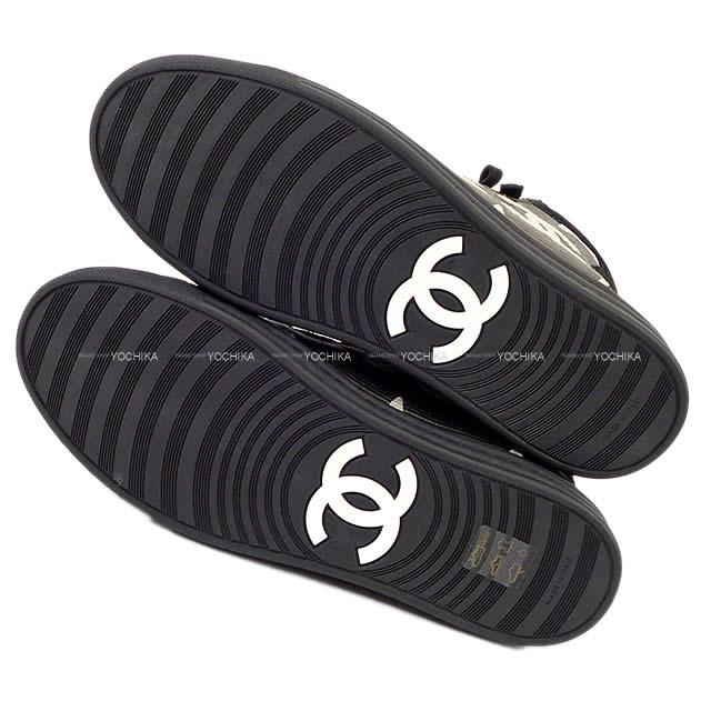 CHANEL シャネル 靴 レディース ハイカット 星 パリダラス パール 