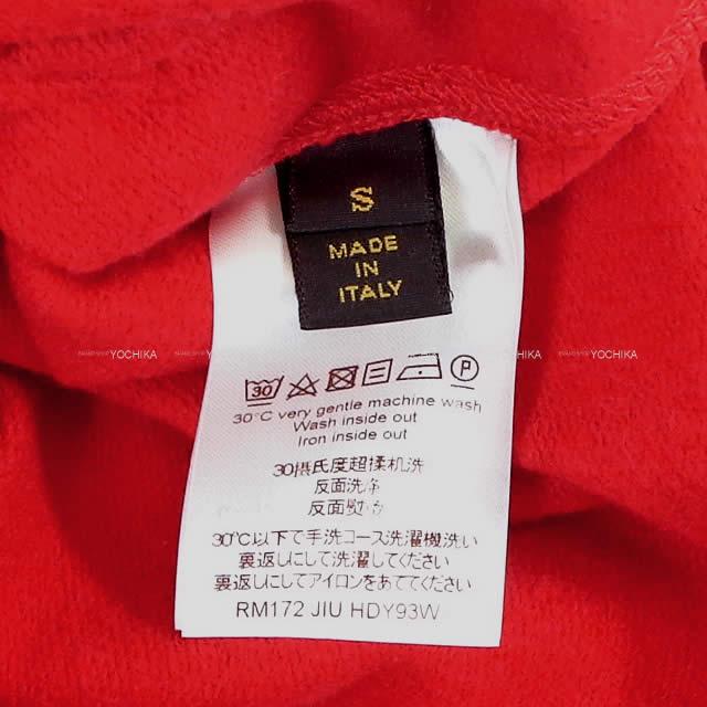 LOUIS VUITTON Supreme ルイ・ヴィトン シュプリーム メンズ コラボ アーチロゴ スウェット トレーナー  赤(レッド)/白(ホワイト) コットン88%/レーヨン12% #S 1A3FCZ 新品未使用