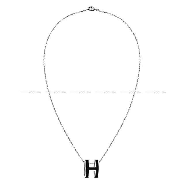 HERMES エルメス H型 チェーン ネックレス