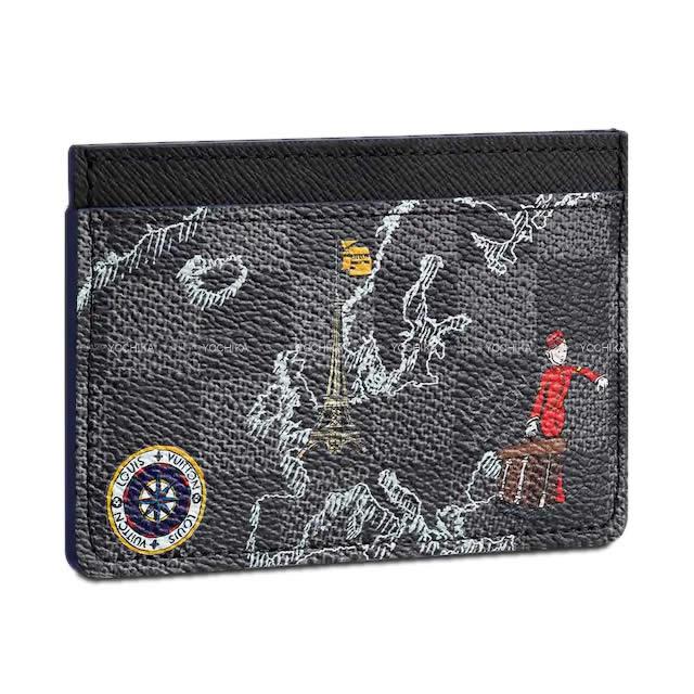 2019年秋冬 新作 LOUIS VUITTON ルイ・ヴィトン カードケース ポルト カルト サーンプル ダミエ グラフィット N60265 新品