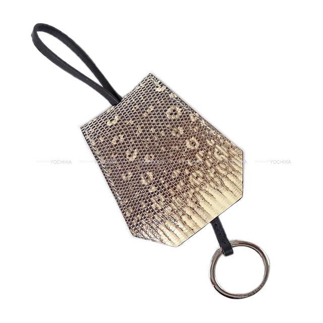 HERMES エルメス クロシェット レザー チャーム パドロックキー エルメス HERMES クロシェット ネックレス キーリング