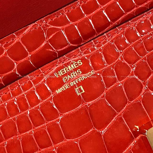 HERMES エルメス 財布 コンスタンスロング ルージュドクー HERMES エルメス 財布 コンスタンスロング ルージュドクー