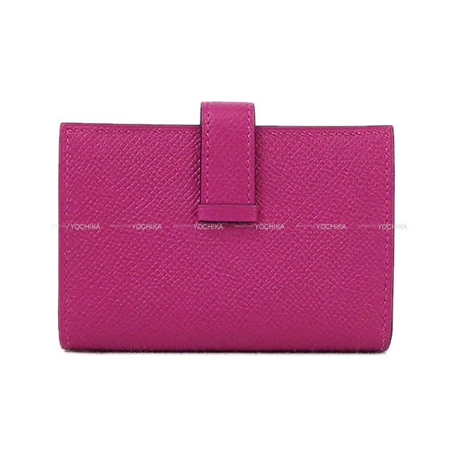 姫*︎様 HERMES エルメス ベアン ピンク レザー コインケース 姫*︎様 HERMES エルメス ベアン ピンク レザー コインケース