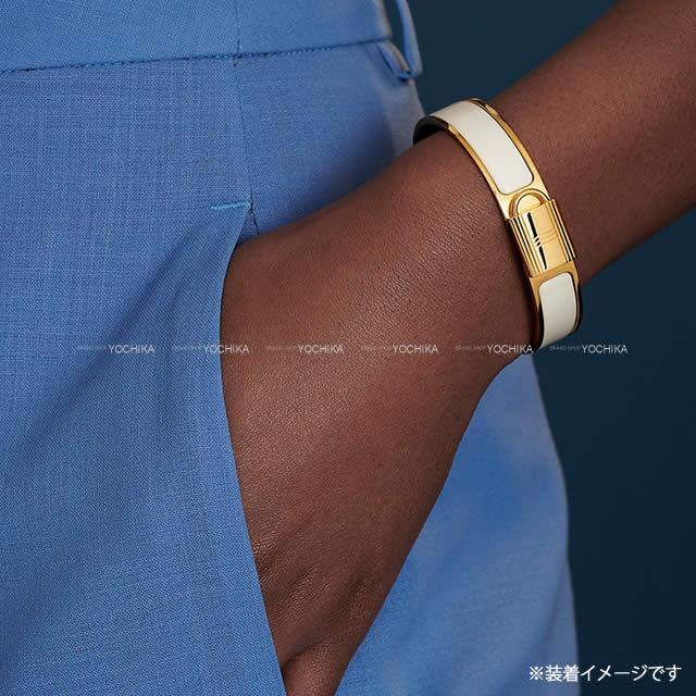 HERMES ブルー・ゴールド バングル HERMES エルメス ブレスレット バングル 