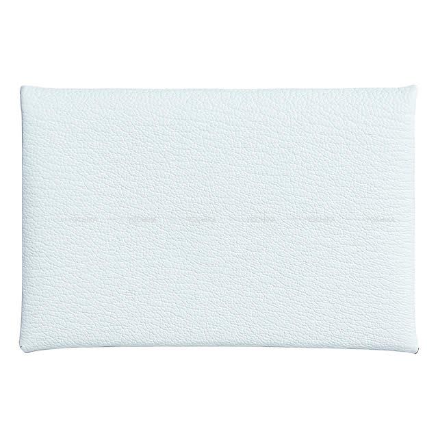 HERMES エルメス カードケース カルヴィ ヴェルソ ブルーブリュム 