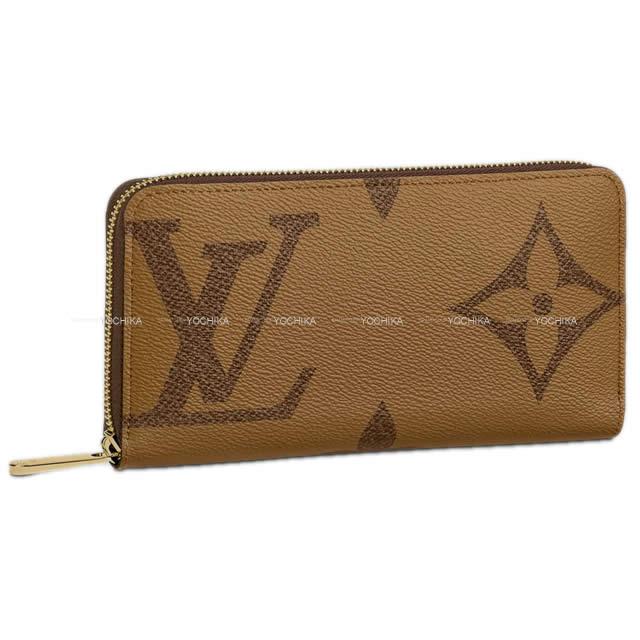 LOUIS VUITTON ルイ・ヴィトン 長財布 ジッピーウォレット ジャイアントモノグラム リバースキャンバス ゴールド金具 M69353 新品