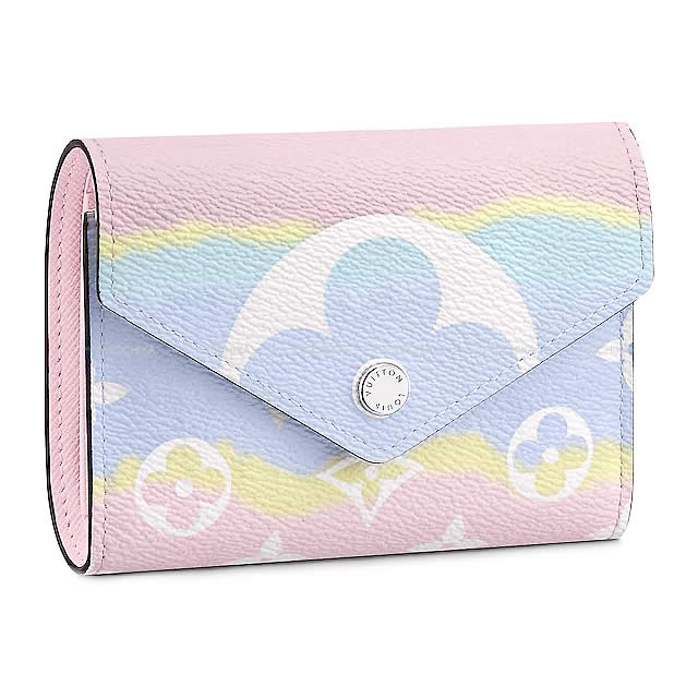 2020年春夏 限定 新作 LOUIS VUITTON ルイ・ヴィトン コンパクト 折財布 エスカル ポルトフォイユ・ヴィクトリーヌ パステル  モノグラムジャイアント M69113 新品