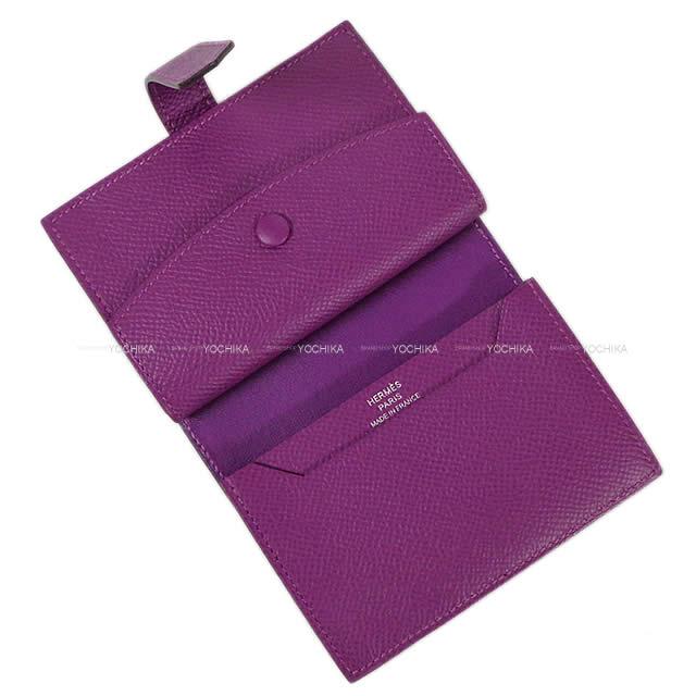 アネモネ　ベアンミニ　エルメス　HERMES 財布 HERMES エルメス ベアンミニ コンパクト コインケース付 カード