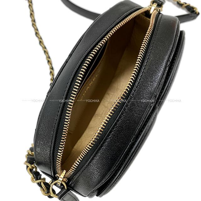 2020年 スプリングコレクション CHANEL シャネル カメラ ケース マトラッセ ビッグココ チェーン ショルダーバッグ AS1757  黒(ブラック) ラムスキン アンティークゴールド金具 新品