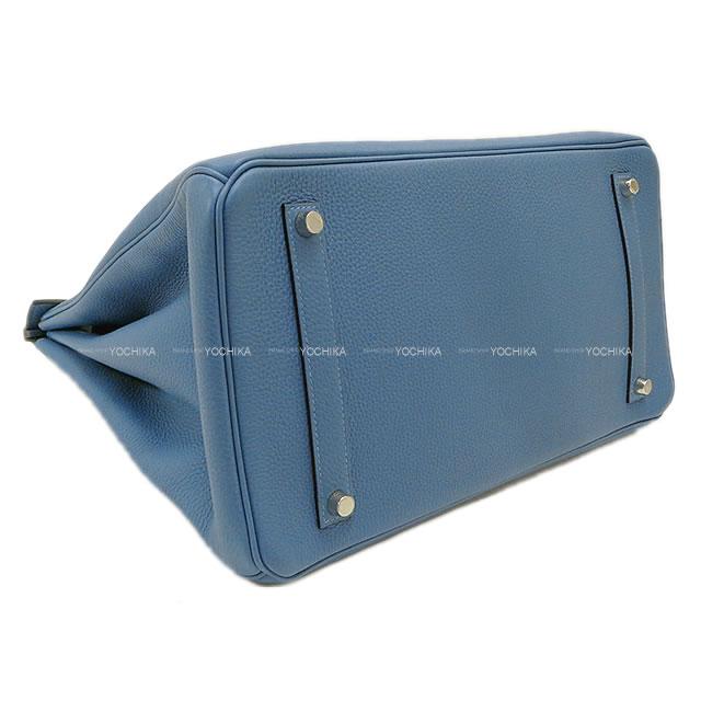 【WEB限定】 ハンドバッグ エルメス HERMES バーキン35 トゴ ブルーアズール アクセサリー