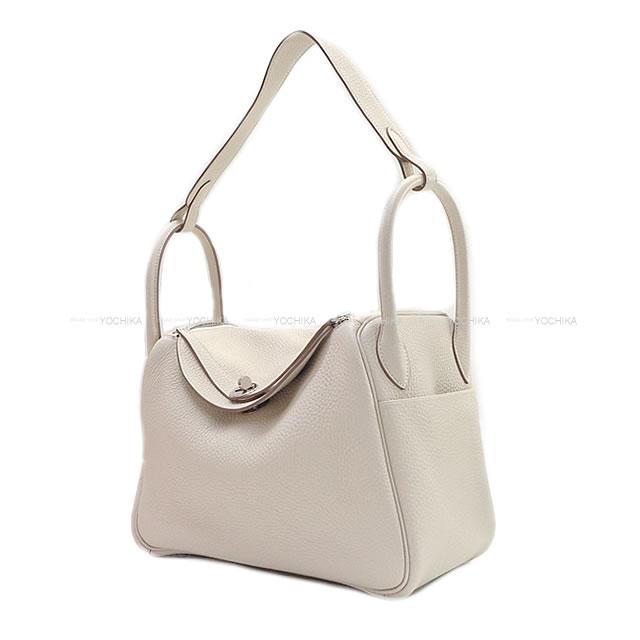 HERMES エルメス 2way ショルダーバッグ リンディ30 クレ 