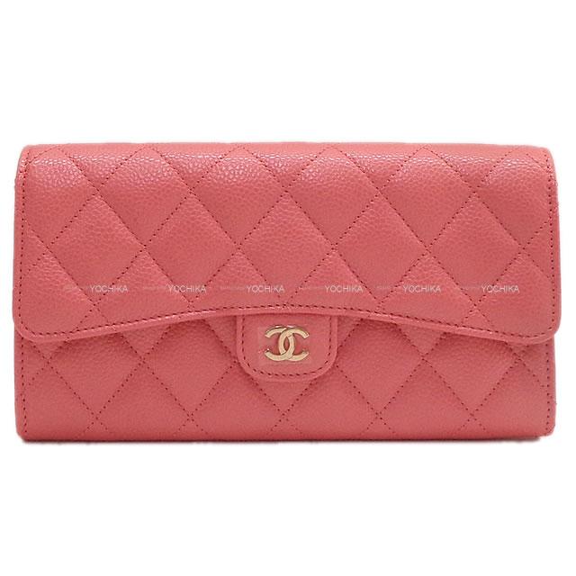 CHANEL マトラッセ 長財布 ピンク - www.sorbillomenu.com