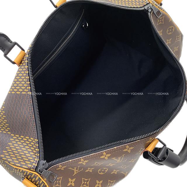 2020年 新作 LOUIS VUITTON ルイ・ヴィトン NIGO コラボ ボストン ショルダーバッグ キーポル バンドリエール50 ダミエ  ジャイアントモノグラム N40360 新品