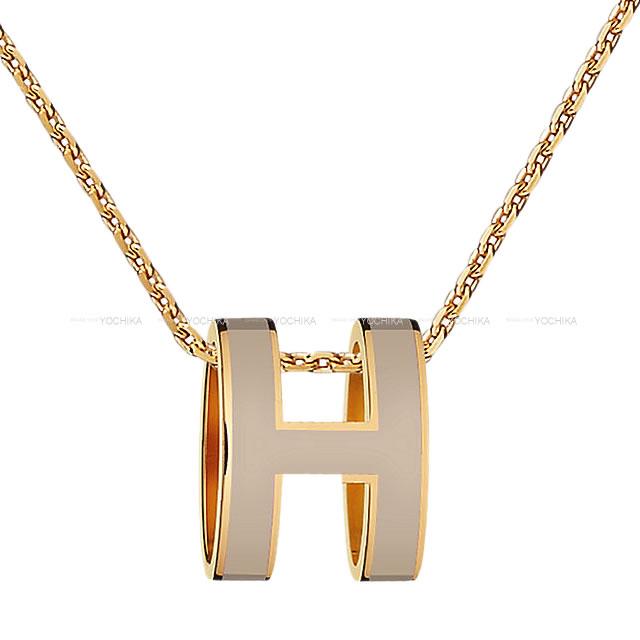 HERMES エルメス ネックレス ポップアッシュ マロングラッセ