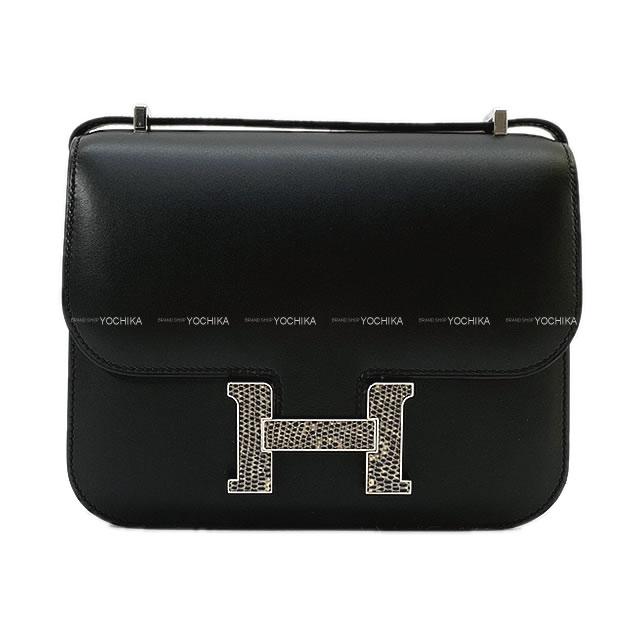 HERMES エルメス ショルダーバッグ コンスタンス3 ミニ 18 黒 