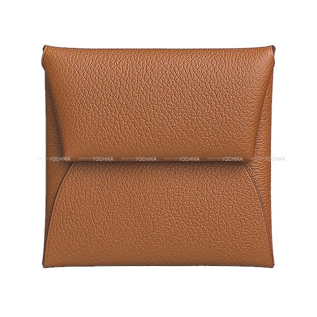 HERMES エルメス バスティア ヴェルソ コインケース ゴールド