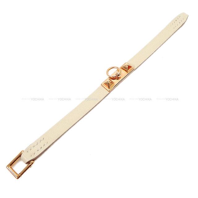HERMES エルメス マイクロリヴァル ブレスレット #XS クレ スイフト ローズゴールド金具 新品未使用
