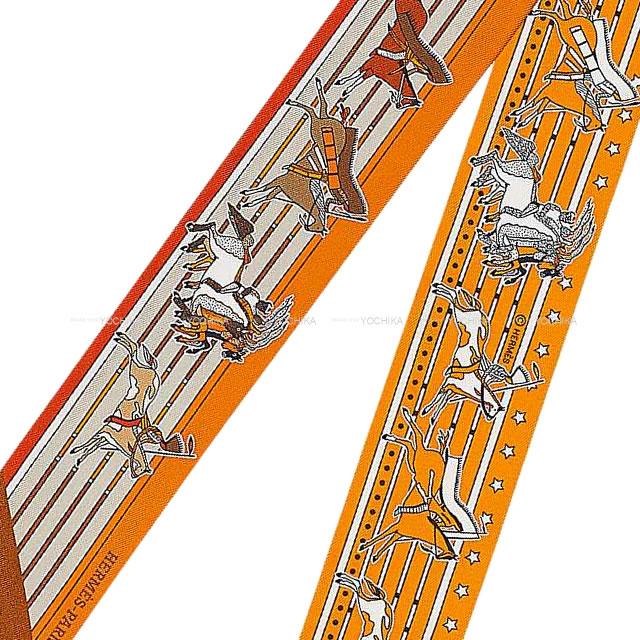 値下げHERMESツイリー パウ二ー族の首長 2020年 秋冬 HERMES エルメス ツイリー スカーフ 