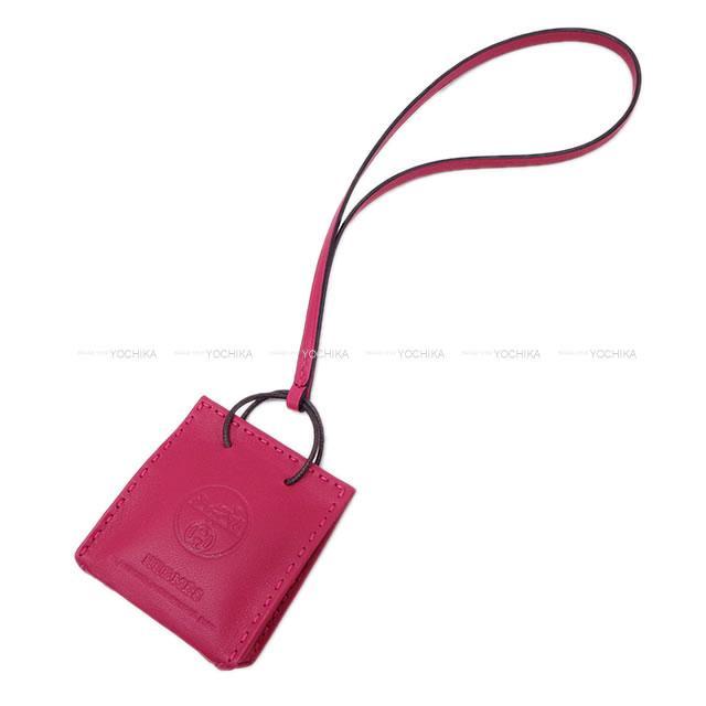 HERMES エルメス バッグチャーム サックオランジュ ショッパー型 