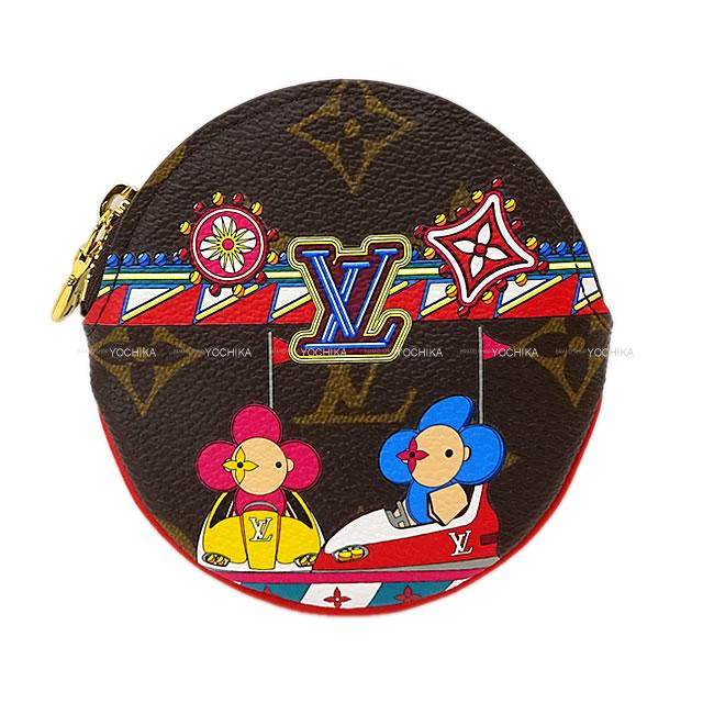 2020年 ホリデー限定 LOUIS VUITTON ルイ・ヴィトン コインケース ”ヴィヴィエンヌ ポルトモネ ロン” モノグラム ゴールド