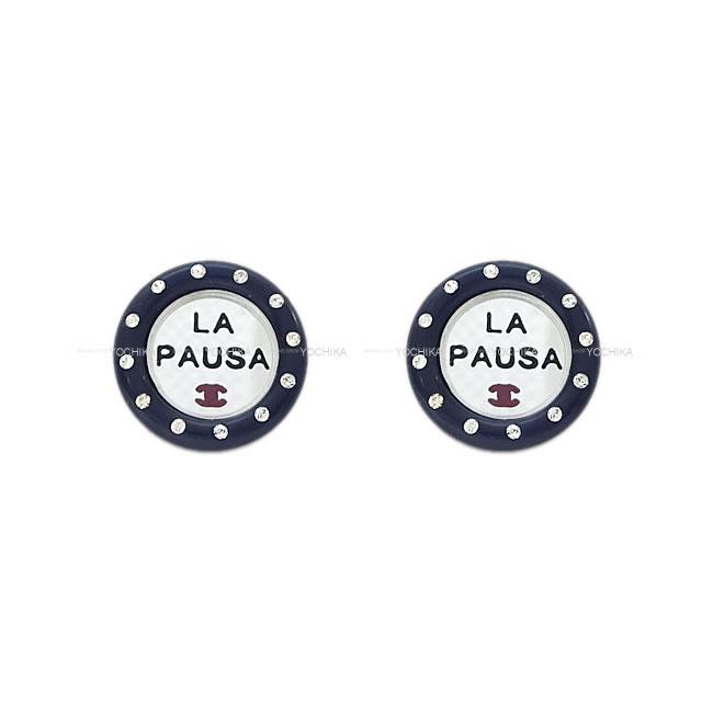 CHANEL Pearl Crystal CC La Pausa Earrings 487251 | FASHIONPHILE