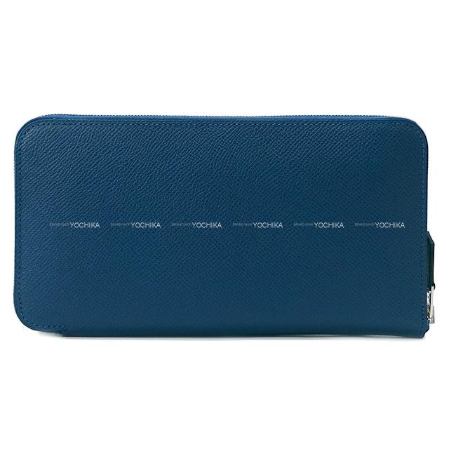 エルメス 長財布 アザップ ロング ディープブルー
