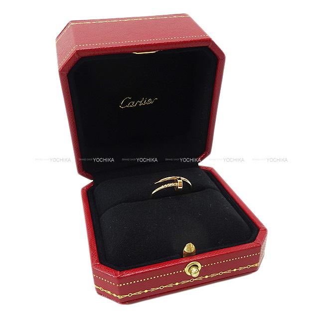Cartier カルティエ 指輪 リング ジュスト アンクル SM ＃50 ピンクゴールド K18PG Au750 展示新品