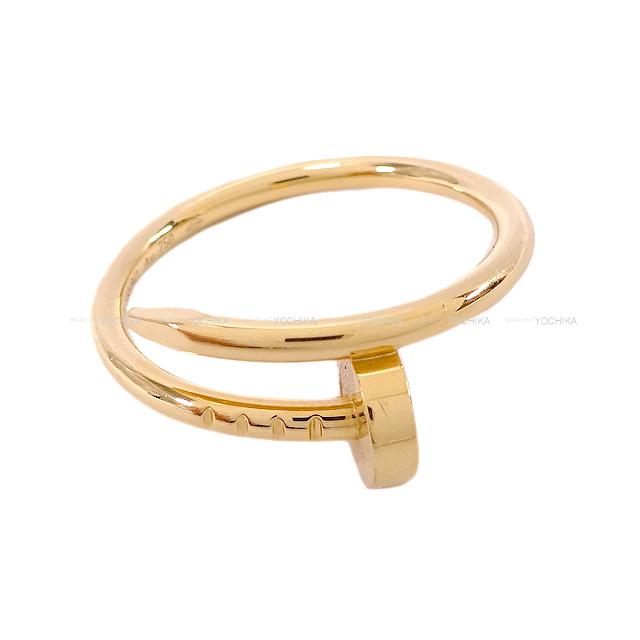 Cartier カルティエ 指輪 リング ジュスト アンクル SM ＃50 ピンク 