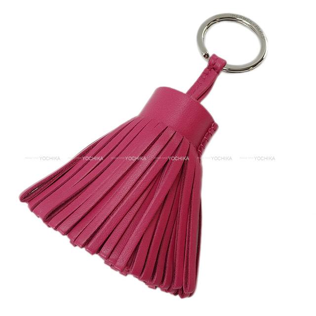 新品 エルメス カルメン HERMES エルメス キーホルダー カルメン ローズショッキング