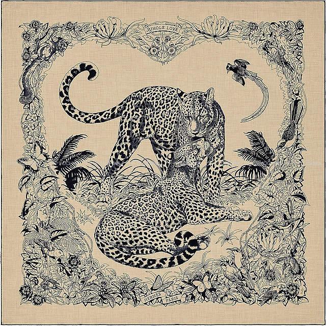 極美品✨HERMES エルメス　ジャングルラブ　マルチカラー　カレ65 楽天市場】エルメス ジャングル ラブの通販