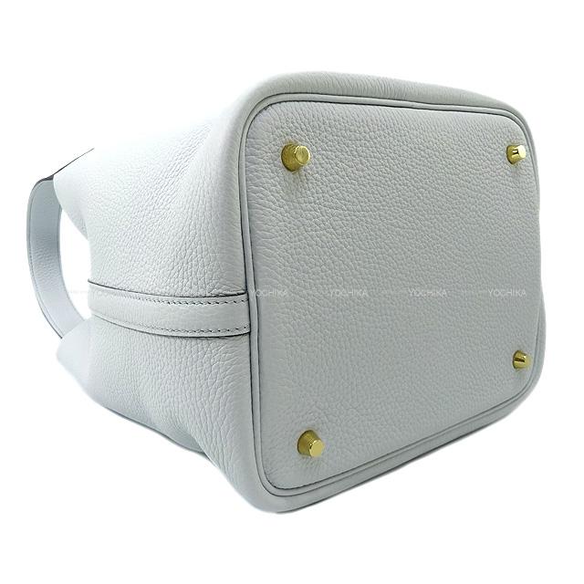 HERMES エルメス ハンドバッグ ピコタンロック 22 MM ブルー