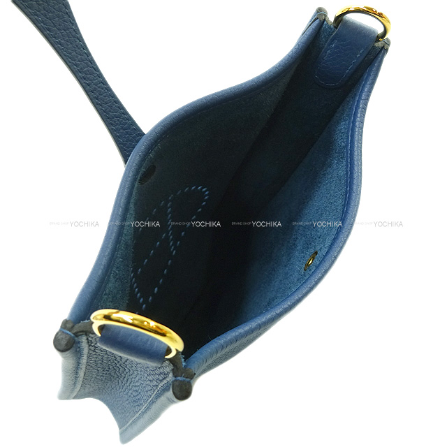 【綺麗なブルーで一軍決定！】HERMES エヴリン TPM 16 HERMES （新品・未使用品）エルメス エヴリン エブリン TPM