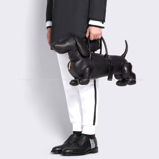 THOM BROWNE トムブラウン ダックスフント犬型 HECTORバッグ ドッグタグ付 グレー/黒 新品未使用