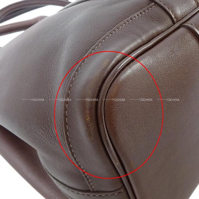 HERMES エルメス トートバッグ ガーデンツイリー 30 TPM ハバナ スイフト シルバー金具 