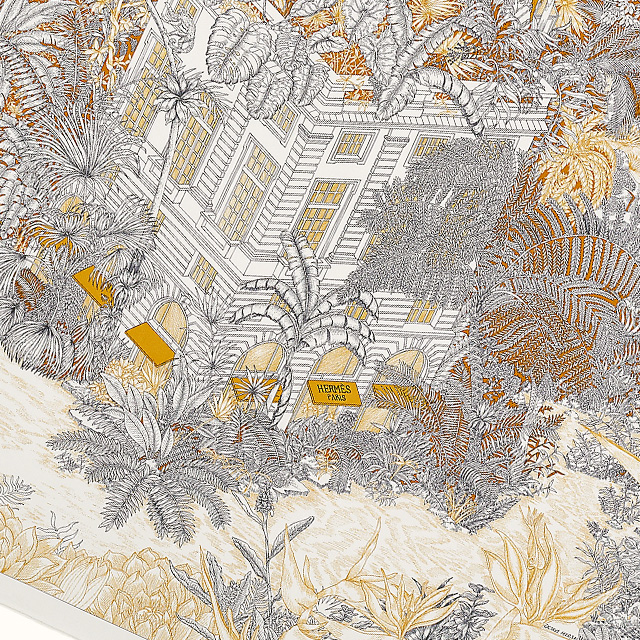 2021年 春夏 HERMES エルメス スカーフ カレ90 ''フォーブル