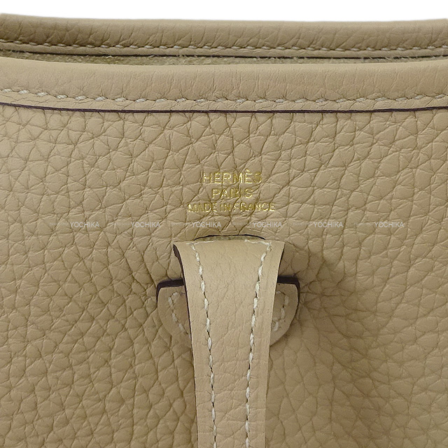 【HERMES】エヴリンTPM/トレンチ/ゴールド金具 エルメス エヴリンアマゾンTPM トレンチ トリヨンクレマンス