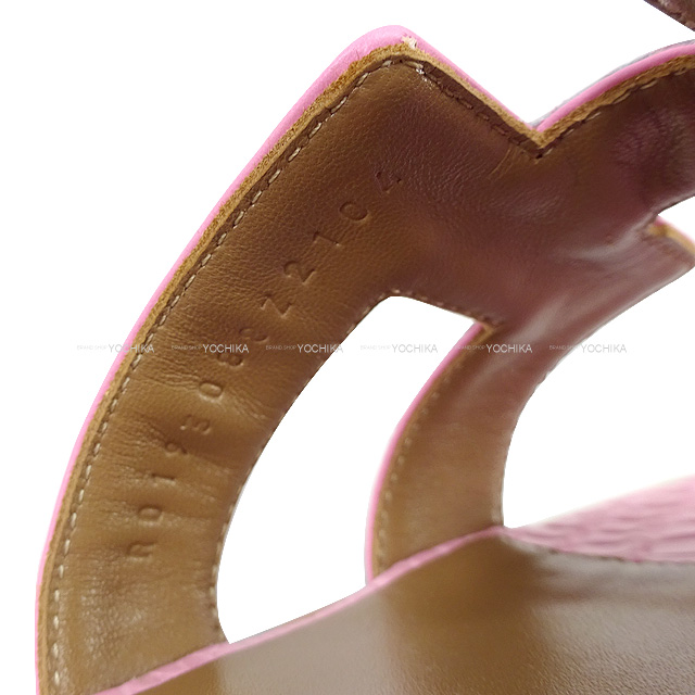 エルメス　オラン　ファー サンダル 35 ピンク　オレンジ 渋谷並木橋店】HERMES エルメス サンダル オラン テディベア ムートン