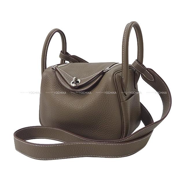 NIB HERMES Mini Lindy 20 Cross Body/Shoulders Bag Clemence